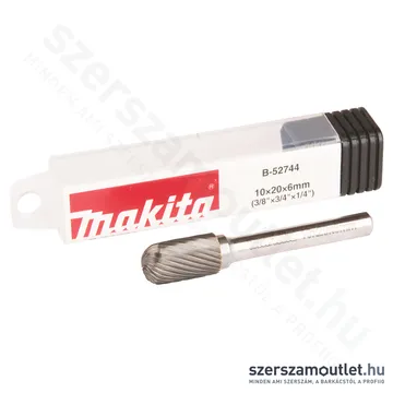 Makita kerek egyfogas hengeres csiszolófej 10x20x6mm (B-52744)