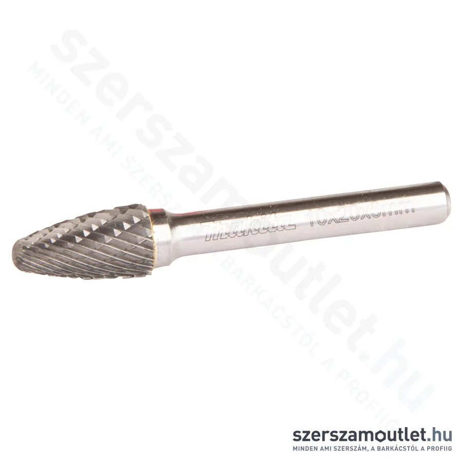 MAKITA Kerek ívelt hengeres csiszolófej keresztirányú fogazással 10x20x6mm (B-52788)