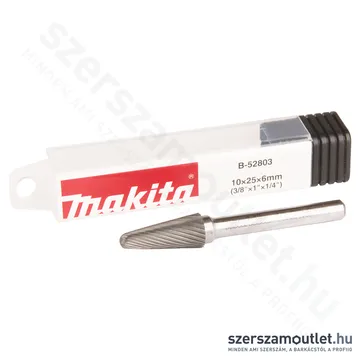 MAKITA Kerek kúpos hengeres csiszolófej 10x25x6mm (B-52803)