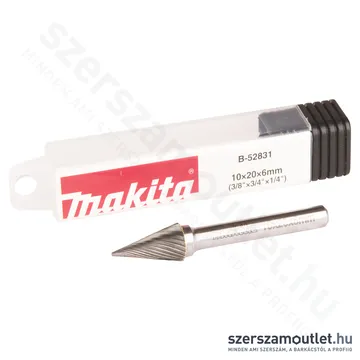 MAKITA Hegyes kúpos hengeres csiszolófej 10x20x6mm (B-52831)