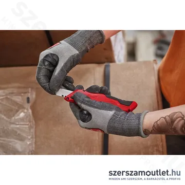 MILWAUKEE Visszahúzható pengéjű biztonsági kés pengetartóval (4932492378)