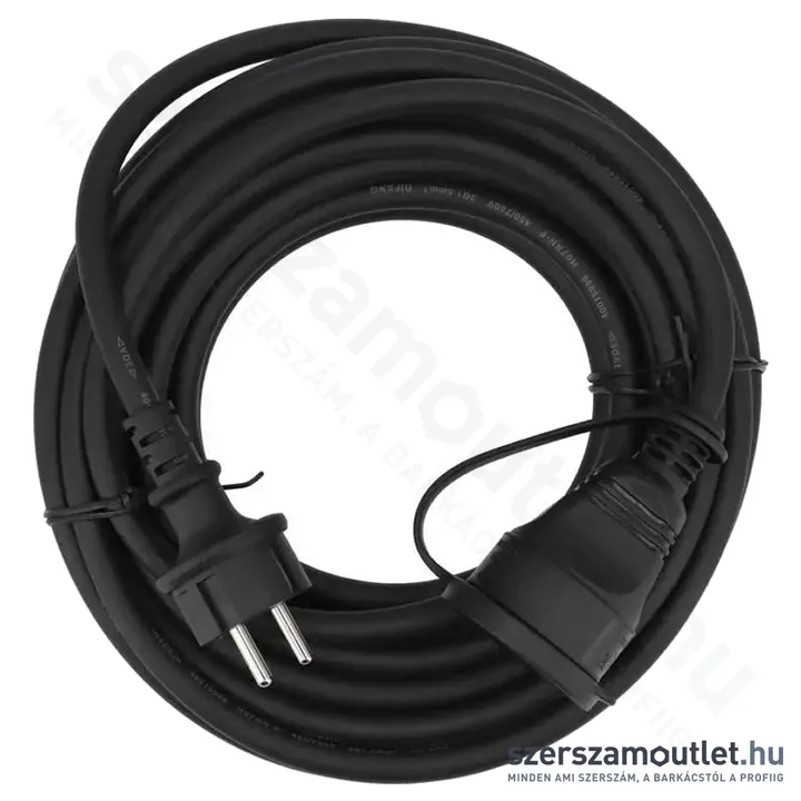 YATO Hosszabító lengőkábel gumiszigetelt 10m, 3x1,5mm2 (YT-81122)