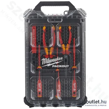 MILWAUKEE Villanyszerelő készlet 6 részes PACKOUT-ban (4932493599)