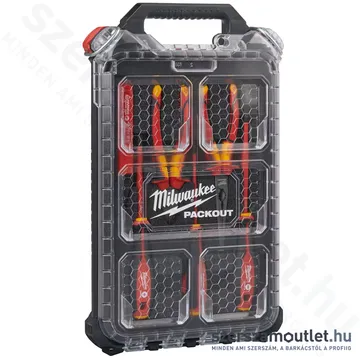 MILWAUKEE Villanyszerelő készlet 6 részes PACKOUT-ban (4932493599)