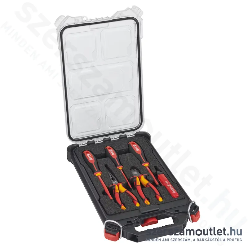 MILWAUKEE Villanyszerelő készlet 6 részes PACKOUT-ban (4932493599)