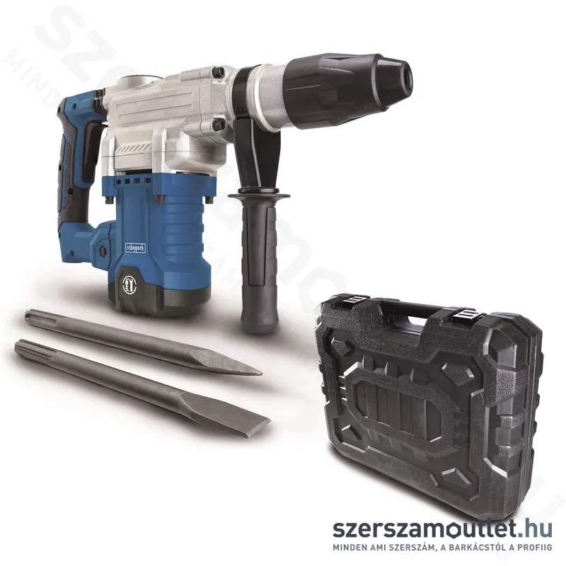 SCHEPPACH DH 1600 MAX Fúró-vésőkalapács kofferben SDS-Max (1600W/10J)