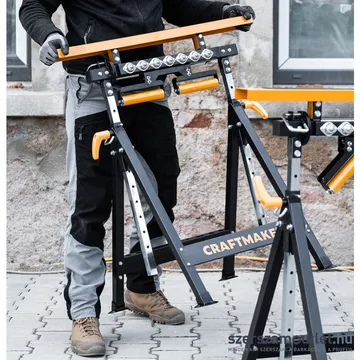 CRAFTMAKER Multihorse 4in1 multifunkciós munkabak 75-125cm 200kg (692415CRAFTMAKER) /1db