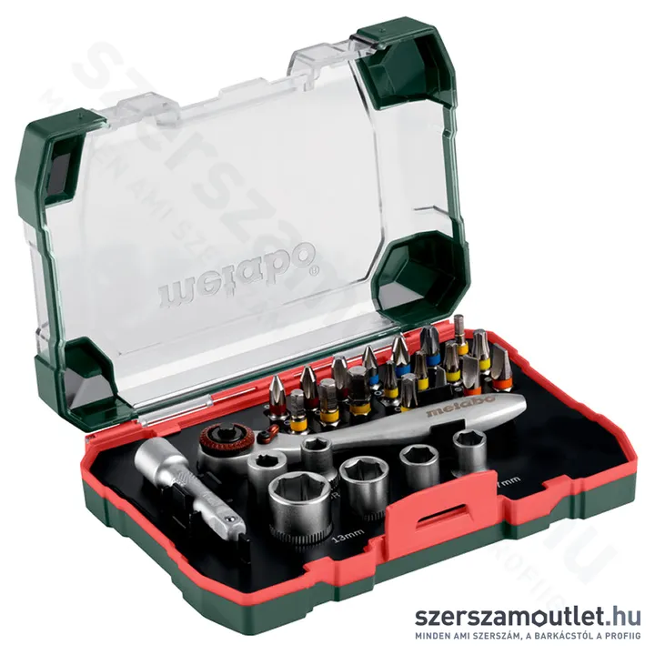 METABO Bit- és racsnis készlet SP 26db-os (626701000)