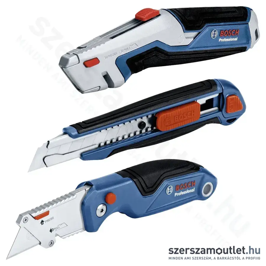 BOSCH Professional Késkészlet 3db-os (1600A027M4)