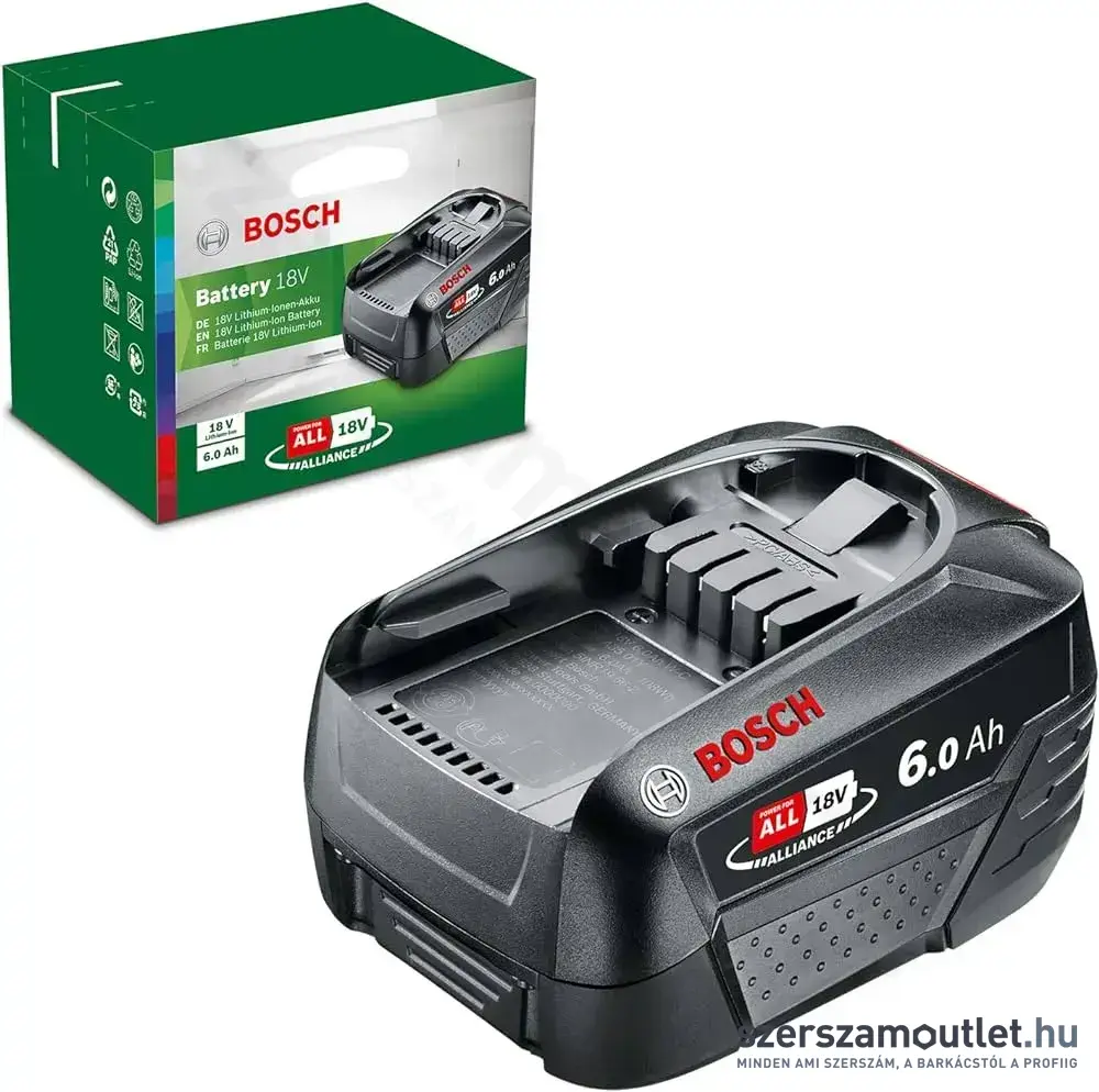BOSCH PBA 18V 6,0Ah W-C Akkumulátor (BULK)