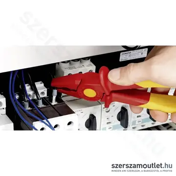 KNIPEX Műanyag markolófogó, szigetelt 180mm (98 62 01)