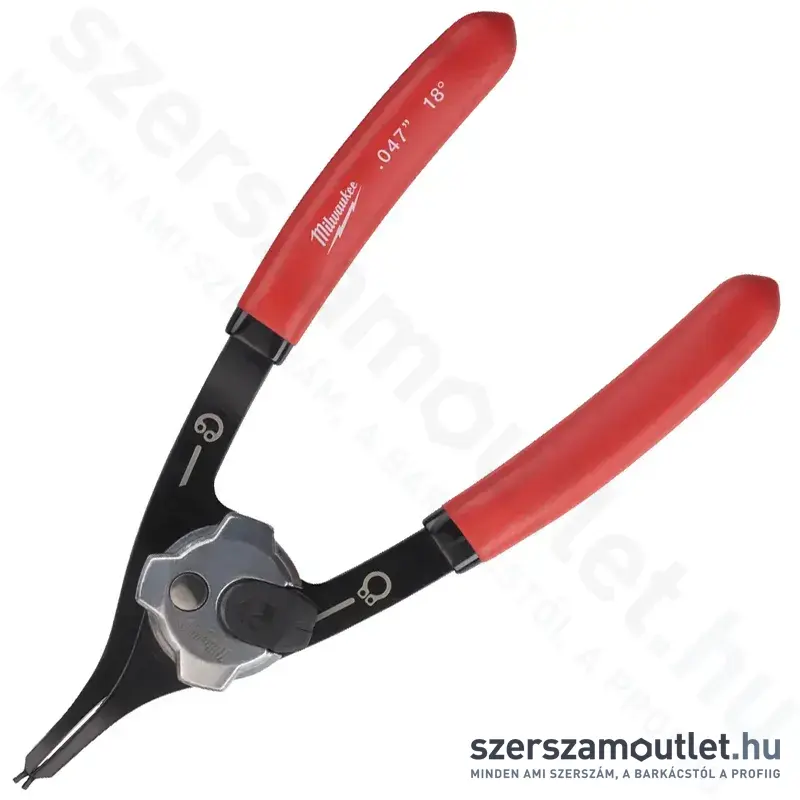 MILWAUKEE Közepes zégerfogó egyenes 1,2mm (4932492490)