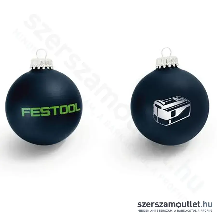 FESTOOL Gömb alakú karácsonyfadísz