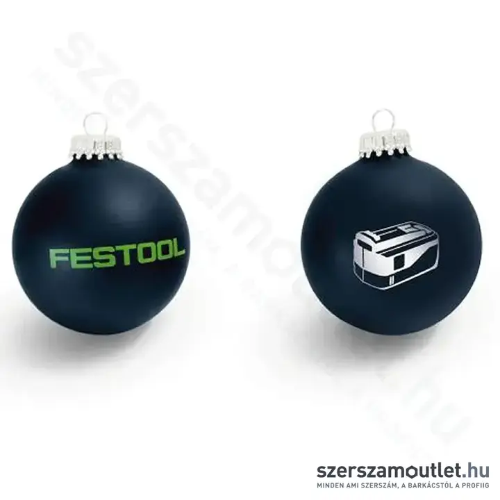 FESTOOL Gömb alakú karácsonyfadísz