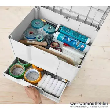 FESTOOL Systainer³ SYS3-COMBI M 287 fiókos műanyag láda systainer