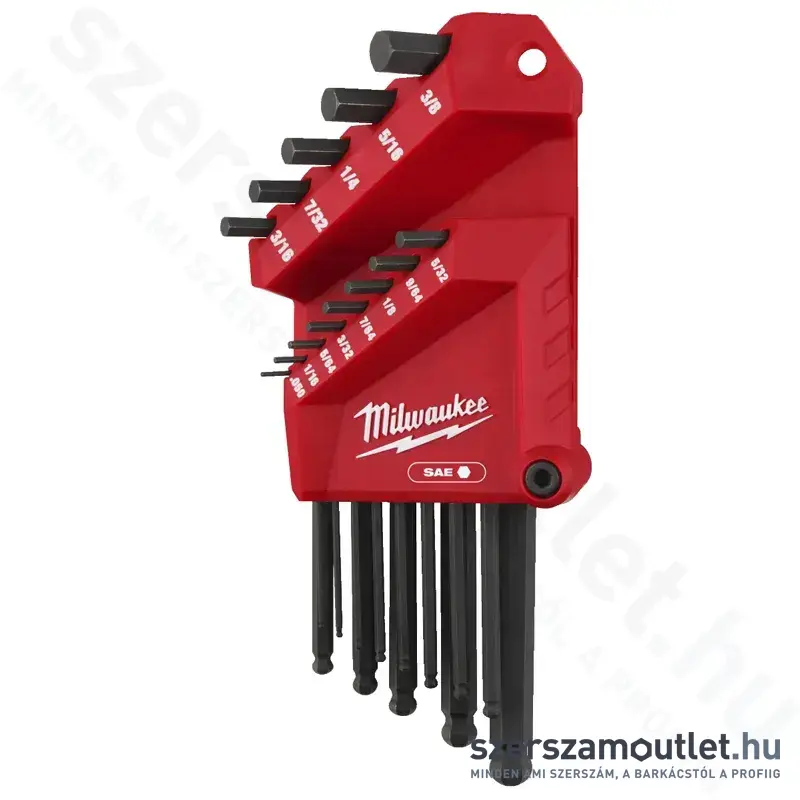 MILWAUKEE Imbuszkulcs készlet 13 részes (4932493615)