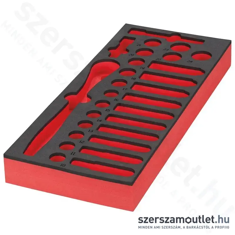 MILWAUKEE Üres habbetét 1/2" racsnis dugókulcs készlethez 28 részes (4932493664)