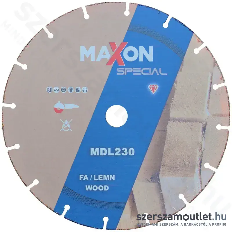 DIATECH Maxon univerzális vágótárcsa 230x3,5x22,2 (MDL230)