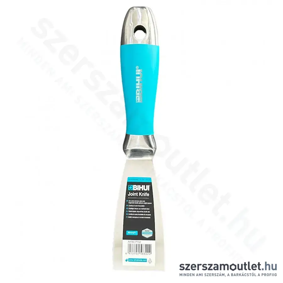 BIHUI Rozsdamentes Spatulya egybeöntött nyél, Soft 50mm (PTS2)
