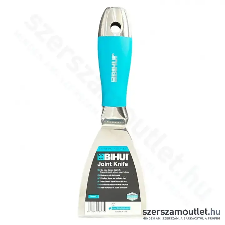BIHUI Rozsdamentes Spatulya egybeöntött nyél, Soft 75mm (PTS3)