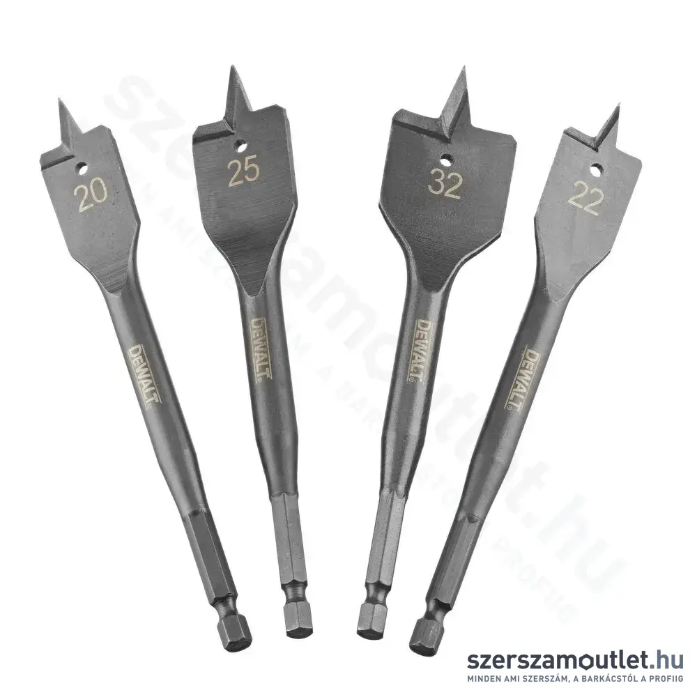 DEWALT Extreme lapos fafúrószár készlet 20-32mm, 4db-os (DT4797-QZ)
