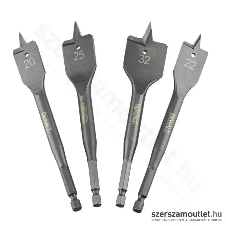 DEWALT Extreme lapos fafúrószár készlet 20-32mm, 4db-os (DT4797-QZ)