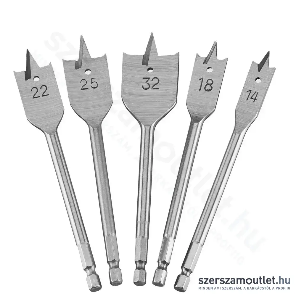 DEWALT Lapos fafúrószár készlet 14-32mm (5 részes) (DT4798-QZ)