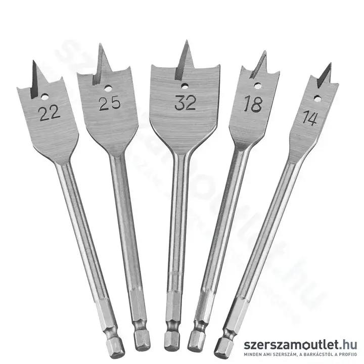 DEWALT Lapos fafúrószár készlet 14-32mm (5 részes) (DT4798-QZ)