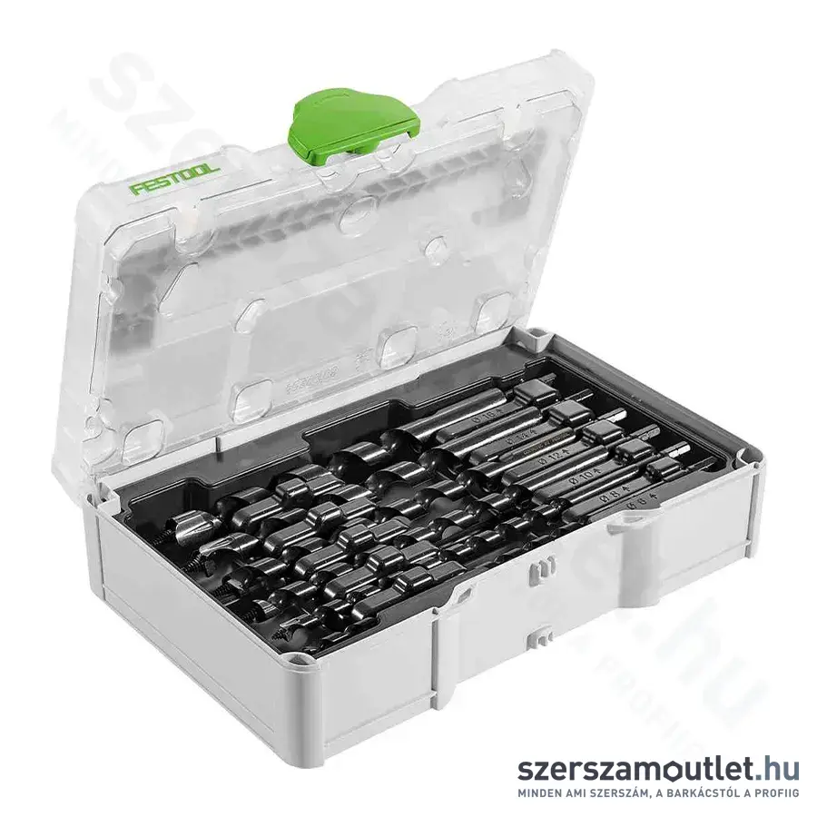 FESTOOL SYS3 S 76-SB CE-SORT/6 Spirálfúró készlet (6 részes)
