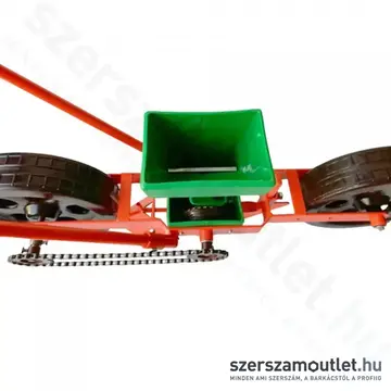 MASTER K2 Kézi vetőgép (egysoros sorkerekes) +11 részes kanálkészlet (93-2002)