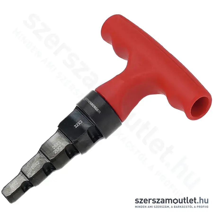 ROTHENBERGER ROCALIBER racsnis lépcsős csőkalibráló 16-20-26-32mm