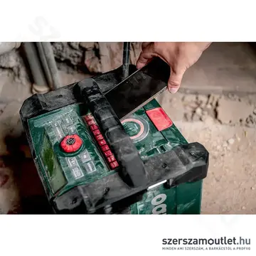 METABO RC 12-18 32W BT DAB+ Akkus építkezési rádió 12-18V (2xAAA/akku nélkül) (600779850)