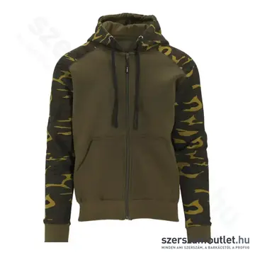 YATO MORO Munkavédelmi cipzáras kapucnis pulóver (Camo)