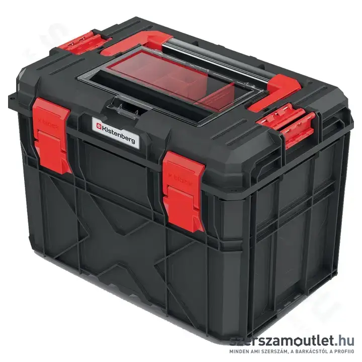 KISTENBERG X BLOCK ALU LOG Szerszámkoffer 546x380x407mm (KXBA604040-S411)
