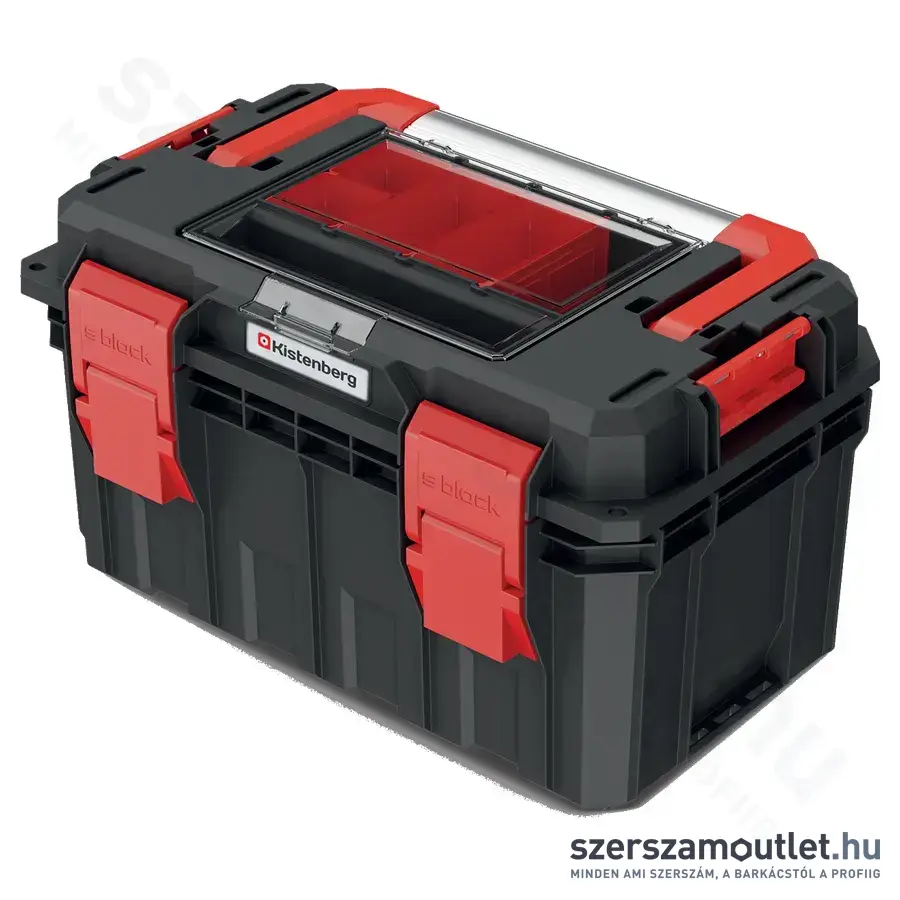 KISTENBERG S BLOCK ALU LOG Szerszámkoffer 450x280x264mm (KXSA4530F-S411)