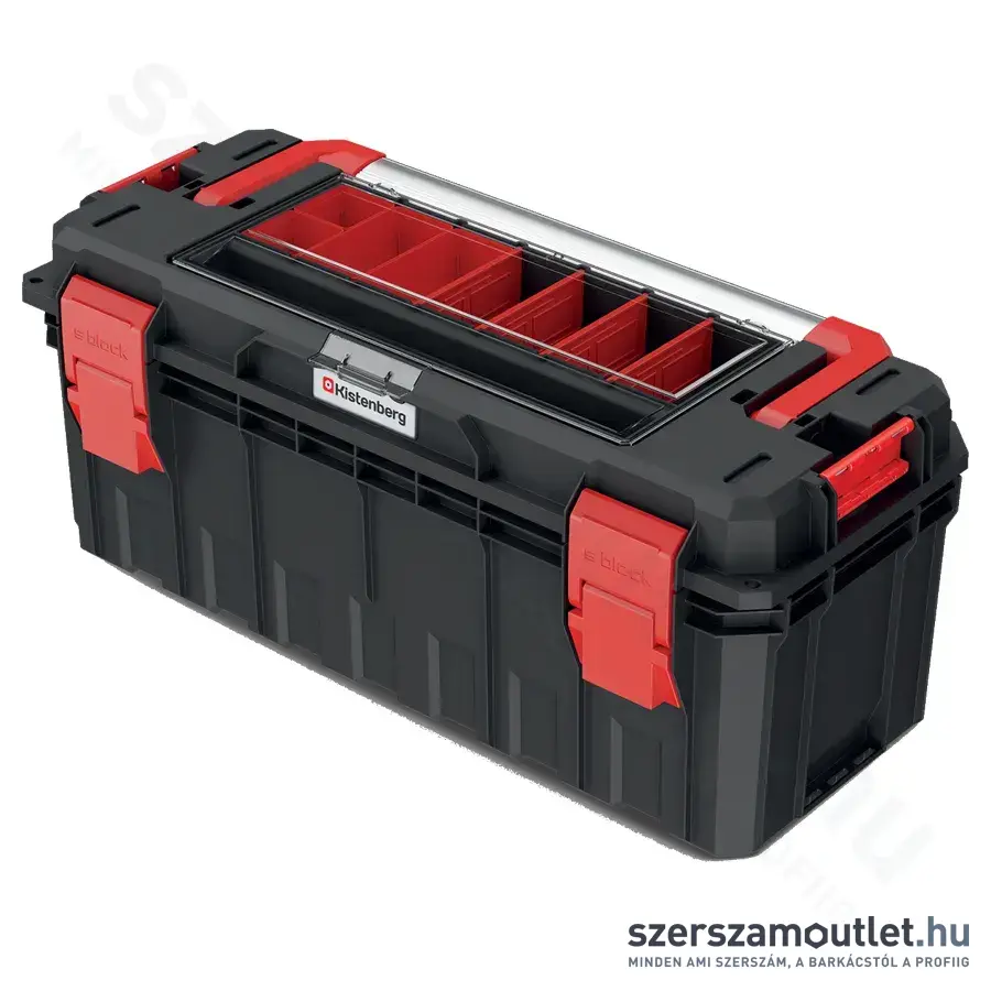 KISTENBERG S BLOCK ALU LOG Szerszámkoffer 650x280x314mm (KXSA6530F-S411)