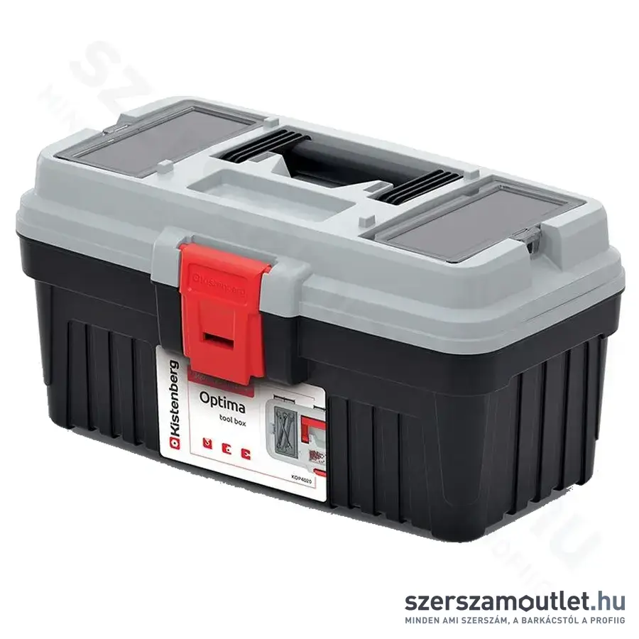 KISTENBERG OPTIMA Szerszámosláda 360x195x183mm (KOP4020-4C)