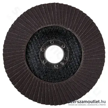 EXTOL Lamellás csiszolótárcsa kúpos, P120, 125×22,2mm (8803476)