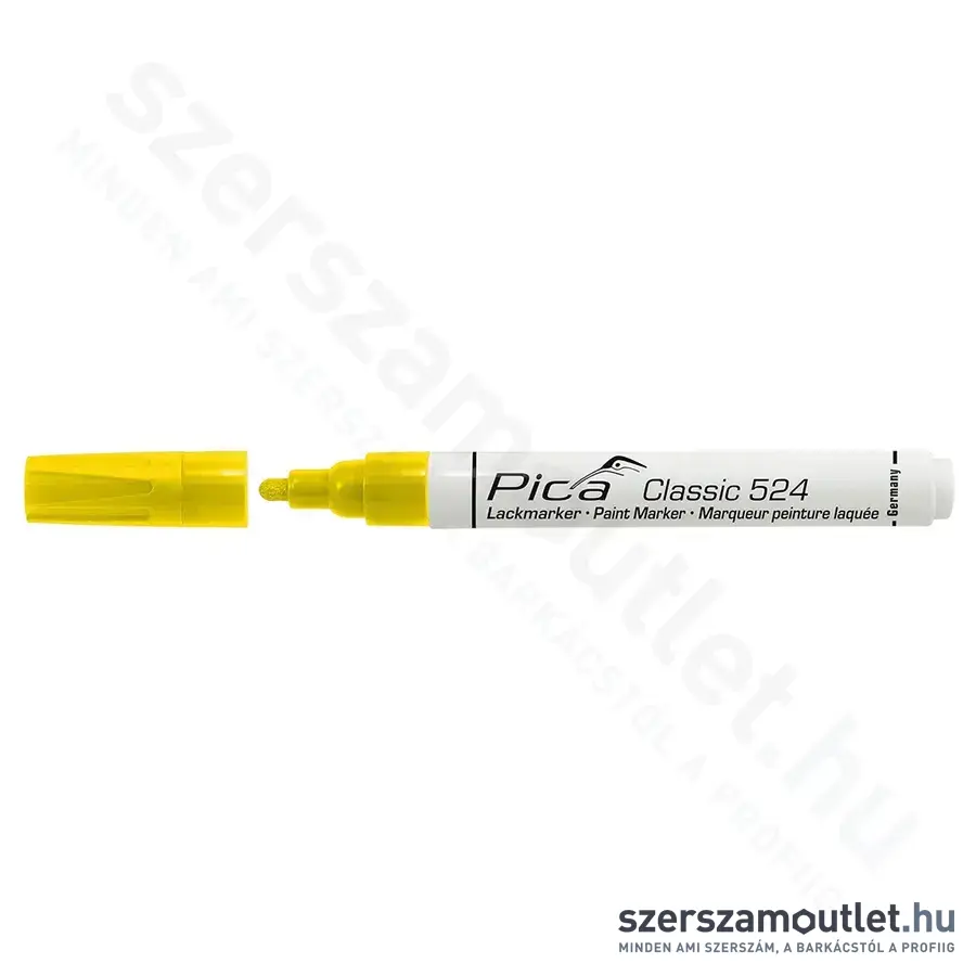 PICA CLASSIC Kerekhegyű, festék jelölőfilc 2-4mm (Sárga) (524/44)