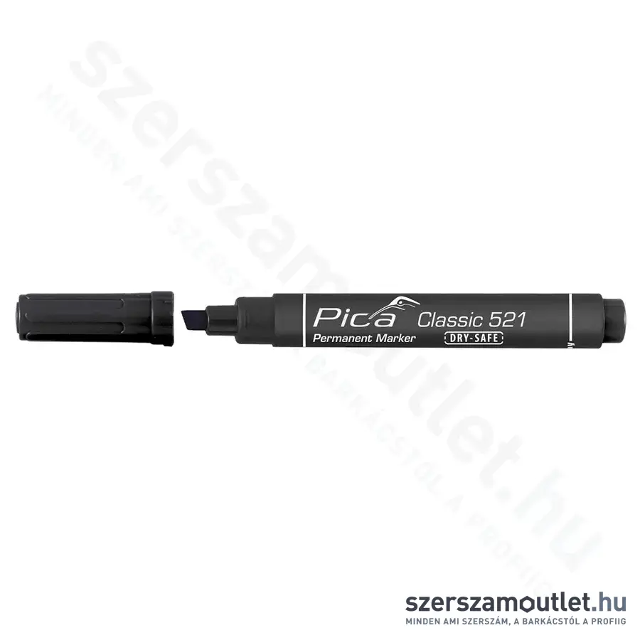 PICA CLASSIC Vágotthegyű jelölőfilc 2-6mm (Fekete) (521/46)
