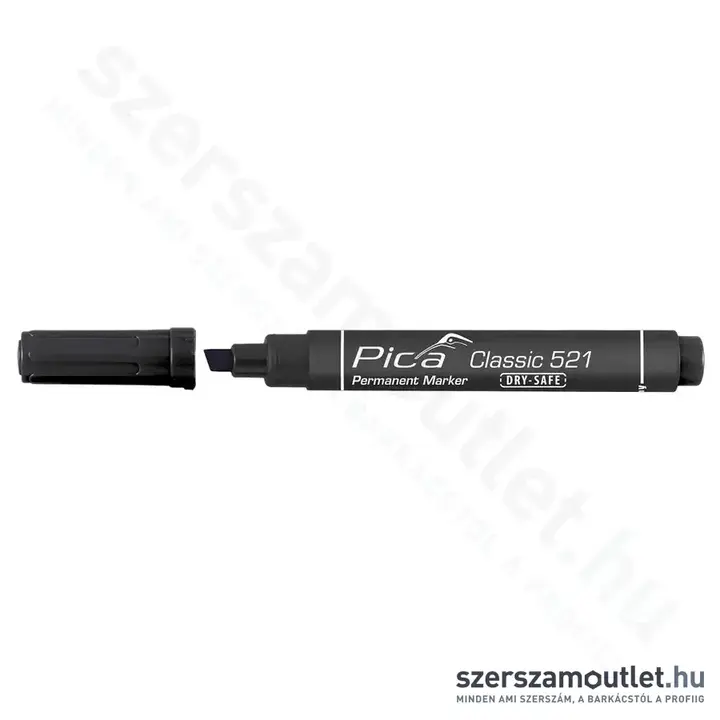PICA CLASSIC Vágotthegyű jelölőfilc 2-6mm (Fekete) (521/46)