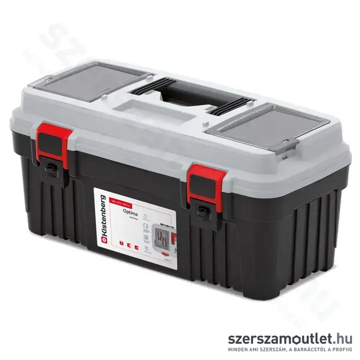 KISTENBERG OPTIMA Szerszámosláda 540x278x269mm (KOP5530-4C)
