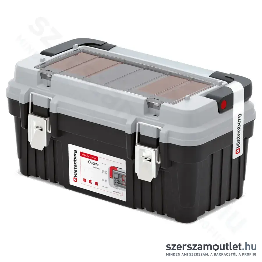 KISTENBERG OPTIMA Szerszámosláda 470x256x238mm (KOPA5025BM-4C)