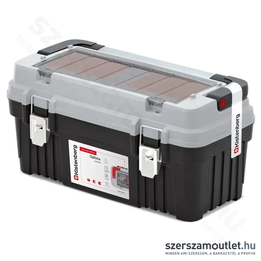 KISTENBERG OPTIMA Szerszámosláda 540x278x269mm (KOPA5530BM-4C)