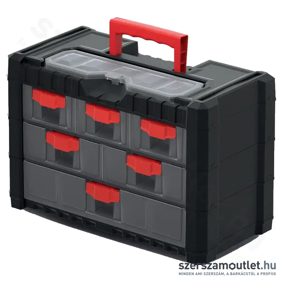 KISTENBERG MULTICASE CARGO Szortimenter szett, falra szerelhető, 400x200x260mm (KMC301)