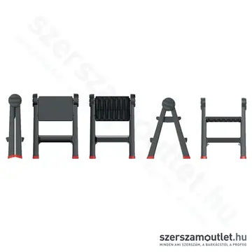 KISTENBERG TITAN LADDER Kétfokos létra 470x435x63mm (KLD4565)