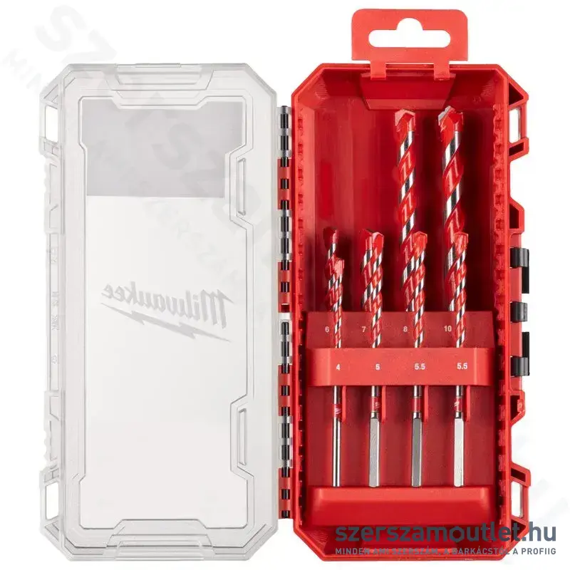 MILWAUKEE Betonfúrószár készlet 8 részes (4-10mm) (4932493882)