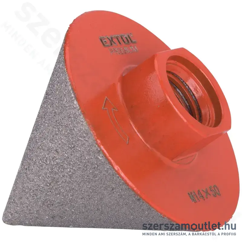 EXTOL Kúpos lyukmaró gyémánt bevonattal, csempére M14x50mm (8801852)