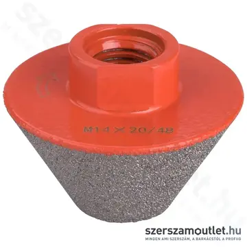 EXTOL Csonkakúpos lyukmaró gyémánt bevonattal, csempére M14x48mm (8801853)