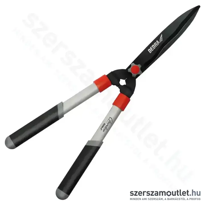 DEDRA Sövényvágóolló - hullámos éllel 62cm